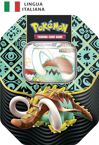Pokémon- Caja Coleccionable (Grandizanne-ex) Escarlata y Violeta-Destino de Paldea del GCC (1 Carta Promocional holográfica y 4 Sobres de expansión), kein Muster (210-60448)