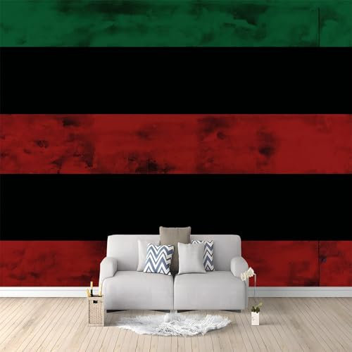 Fototapete Streifen Schwarz Rot 200x140 cm Tapete Fototapeten Vlies Tapeten Vliestapete Wandtapete Moderne Wand Schlafzimmer Wohnzimmer Wand tapete