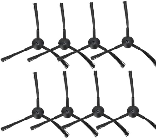 Beufee 8 Pezzi Spazzola Laterale Parti di Ricambio Adatte per Ilife V3s 3Spro A4 A4S A6 5V 5Spro Robot aspirapolvere Accessori