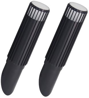 LUXULA 2er Set Wandleuchte, Wandfackel schräg, GU10 Fassung, Innen/Aussen, Aluminium - LED Außenleuchte IP44 Wandlampe Wegbeleuchtung Garten Terrasse