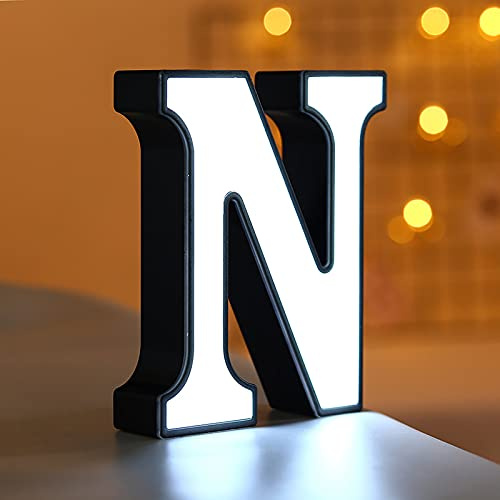 2023 INS Newest Light up Letters LED Sign Marquee with Lights Alphabet Number Lamp Lighting Words Standing Hanging A - Z for Wedding Birthday Party Bar Wall Decoration Home