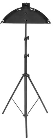 Ejoyous Dartscheibe Ständer, Dartständer verstellbare Höhe mit Freistehendem Dreibein Faltbar für 17-18 Zoll Darts mit Stabilem Stahlrahmen für Indoor-Outdoor-Spiele