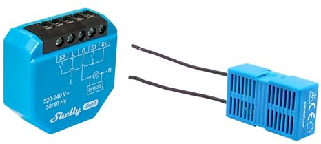 SHELLY Unterputz-Schalter 2L Gen3, 2-Kanal, WLAN, Bluetooth, 4 Stück