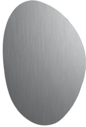 BEHE Stainless Steel Chopping Board, Made in Germany, Hygienic Chopping Board, Cutting Board, Non-Slip for the Kitchen, Food-Safe, Antibacterial and BPA Free (Organic)