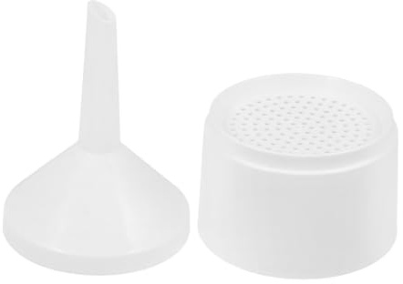 SEWACC Embudo Plástico Buchner con Filtro para Cocina y Laboratorio Fácil Limpieza y Transferencia de Líquidos Embudo Filtrado para Alimentos y Uso Profesional