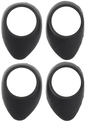 Veemoon 4pièces Détachées pour Télescopes Cache-oculaire Caoutchouc pour Microscopes et Jumelles Protections Oculaires Souple et Réutilisable Lot de Œilletons Oculaire