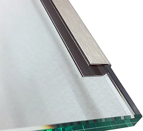 3 Einfassprofil U-Profil 1,5mm axb=14,5mm c=16mm (innen13mm) L= 2000 mm Edelstahl gebürstet Korn 320 1.4301