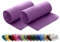 wometo OekoTex - Juego de 2 mantas de forro polar (130 x 160 cm, aprox. 400 g, antibolitas y borde, color lila y morado)