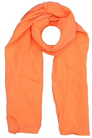 Cashmere Dreams Seiden-Tuch im Uni Design - Hochwertiger Schal für Damen Mädchen - Halstuch - Umschlagstuch - Loop - weicher Schlauchschal für Sommer Herbst und Winter Zwillingsherz