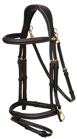 LeMieux Work Bridle - Brown Full