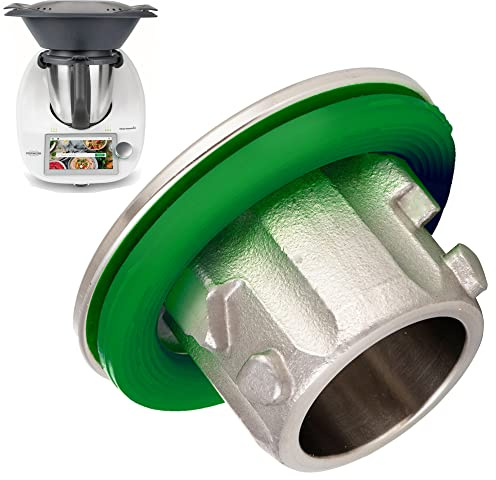 Kingcenton Sostituzione del Coltello per Thermomix TM6 Accessori, coperchio tappo miscelatore Bimby TM6 accessori coperchio acqua di cottura, alternativa al copricoltello (TM6)