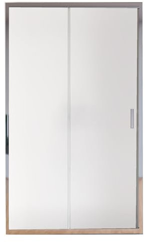 Porte de douche coulissante opaque 6mm H195 AGATA - 120