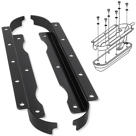 000-12602-001 Unterputz-Halterung, Ersatz für Lowrance SS3D & TTLSCN Skimmer, bündige Montage, passend für StructureScan 3D Skimmer Transducer & TotalScan Skimmer