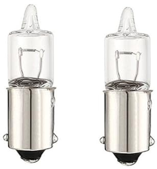 ShuoHui H10W BA9s 12V 10Watt Glühbirnen Glühlampe Halogen Lampen 9mm Metall Bajonettsockel Innenraumleuchte Standlichtlampen für Ringe Angel Eyes (10)