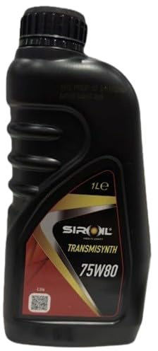 OLIO CAMBIO LUBRIFICANTE SINTETICO SIROIL TRASMISYNTH 75W80 GL5 - CONFEZIONE 1 LITRI