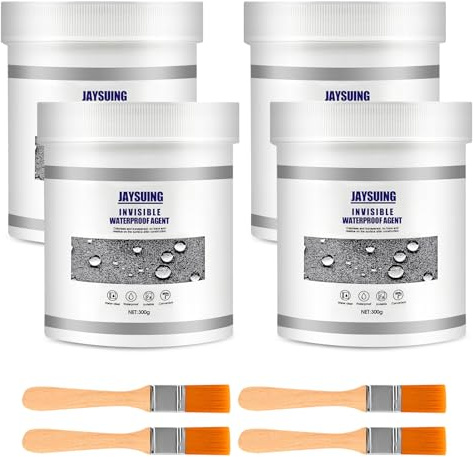 qianduoduo 1200g Transparentes Wasserdichtes Beschichtungsmittel | Invisible Waterproof Agent, Wasserdichte Isolier-Dichtstoff-Emulsion für Badezimmer, Toilette, Fliesen, Wände, Dachund Außen