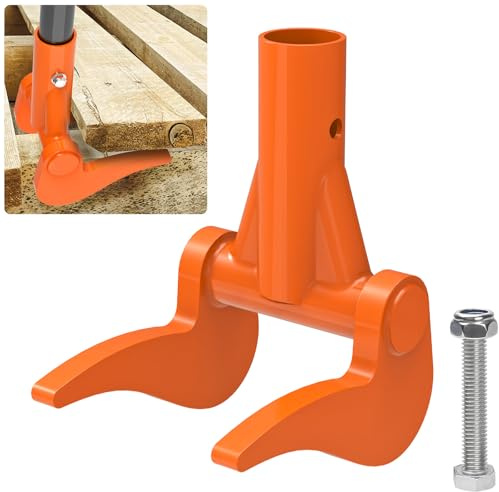 Insaga Pallet Buster Tool - Fully Welded Deck Board Removal Tool for Demolition, Heavy Duty Deck Wrecker Pry Bar, Wooden Pallet Dismantling Tool (Head Only, No Handle) | Heavy Duty Deck Wrecker Pry Bar, Wooden Pallet Dismantling Tool (Head Only, No Handle)