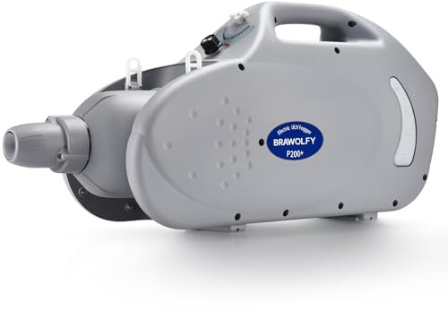 P200+ - Máquina eléctrica ULV de nebulización fría 9L + atomizador de niebla de mochila - Caudal ajustable, distancia de pulverización de 33 pies, pulverización de gran área para el hogar, interior