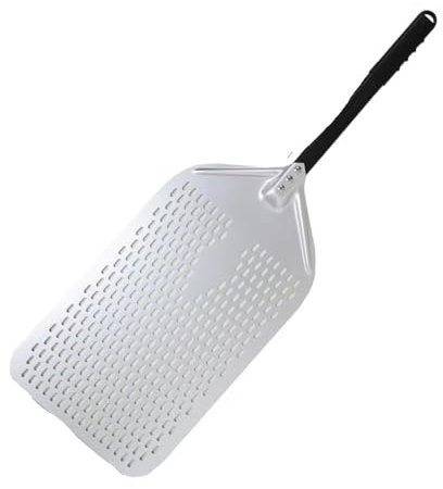 DUANSIYU Pelle Pizza Pelle à Pizza perforée de 10, 12, 13, 14 Pouces, Manche Court/Long for Tourner Le Four, ustensiles de Cuisine, Outils de Cuisson de Pizza Pelle A Pizza
