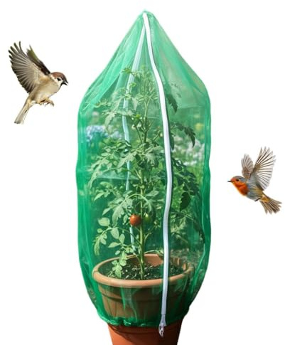 Red de Protección para Arbustos de Arándanos Barrera Fina de Malla con
