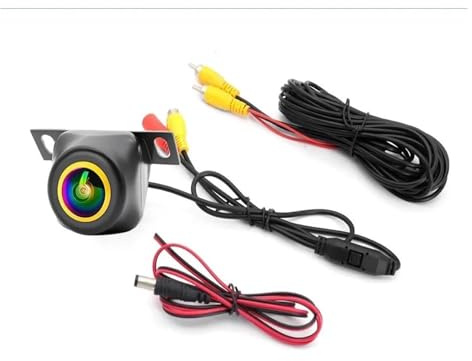 Parkeringsbackkamerabyte Backkameror 180 Deg 4K 1080P High-definition Night Vision AHD Bilkamera Parkeringskamera Bak Med Knappströmställare 720P