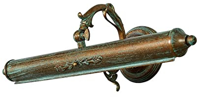 Wall Light 'Kalea' dimmable (Antique, Vintage) in Bronze Made of Metal for e.g. Living Room & Dining Room (2 Light Sources, E14) from Lindby | Wall Lighting, Wall lamp