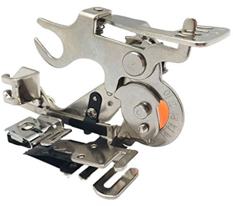 WeFoonLo 1 Stück Ruffler Nähmaschine Zubehör Nähfuß für Low-Shank Bruder, Sänger, Babylock, neues Zuhause, Kenmore, Janome, Weiß, Juki, Einfachheit Nähmaschinen