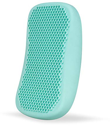 HoMedics Blossom Wabenkörperbürste, Silikon-Reinigungsbürste, geeignet für alle Hauttypen, wählen Sie von der sanften Reinigung bis zur belebenden Massage, um die trockene Hautstruktur zu verbessern