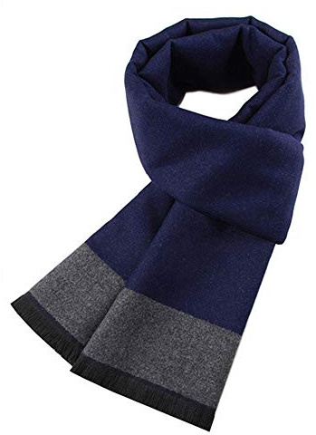 Ueither Herren Weich Warm Herbst und Winter Schal Komfortabel Eleganter Tartan Schals