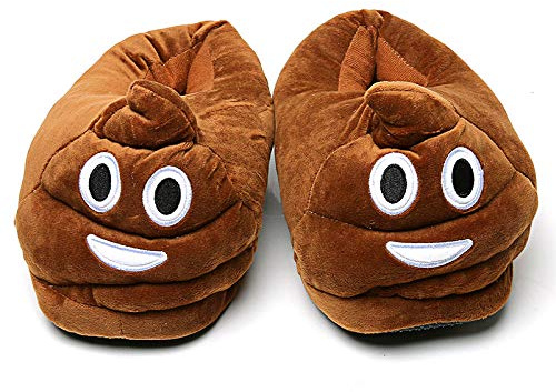 Hausschuhe Slipper Pantoffeln für Damen und Herren - Winter Warm Soft Indoor Plüsch Schuhe - Cute Funny Home Flats Rutschfeste Raumrutschen