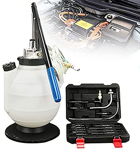 7,5 L Getriebe ÖL Sauger Pumpe, ÖLein FüLl Vorrichtung 15 Adapter FüR GetriebeöL-FüLlsystem Atf ÖLwechsel-Werkzeug, Arbeitssparender Griff, Verdickte Basis