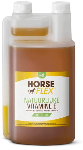 HORSE FLEX Aceite natural de vitamina E para caballos para apoyar los músculos - 2,5 litros