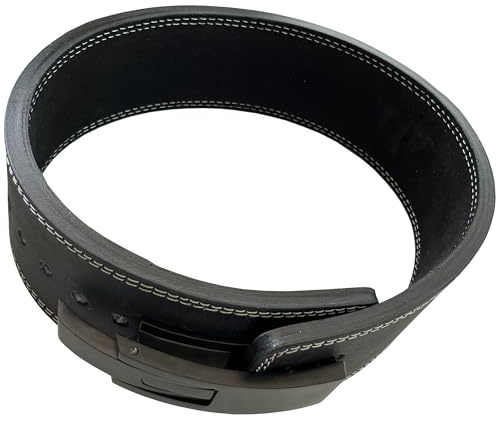 Ceinture à levier 13mm - Ceinture Powerlifting | Musculation | Fitness - Warrior Gear | Ceinture pour le Squat et le Soulevé de terre (4XL)