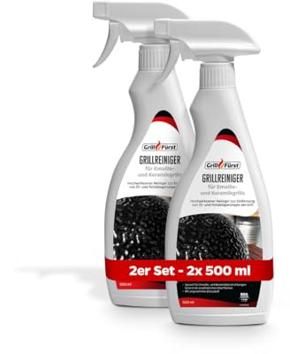 Grillfürst Grillreiniger für Emaille und Keramikgrills, 2 x 500 ml