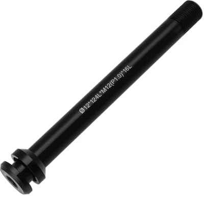 YINETTECH 1PC Bike Thru Assale Anteriore 12mm X 124mm X 1.0mm Lega Alluminio Bici Strada Perno Passante Mountain Bike Bici Da Strada Leva Spiedini Bicicletta Per telai con passo filettato M12x1,0mm