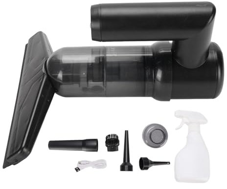 Aspirateur de Fenêtres électriques avec Absorption d'eau Puissante, Bouteille de Nettoyage électrique Awindow Electric Wetting Window Robot pour Fenêtres, Carreaux, Miroirs (Type