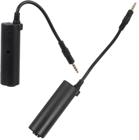 Milisten 2stücke Gitarren- Adapter Für Klare Klangqualität Kompatibel Mit Elektrischen Bass Und Akustikgitarren Einfach Zu Bedienen Und Langlebig