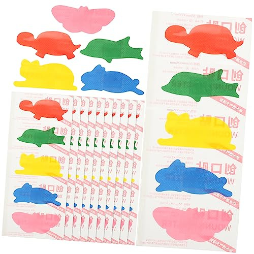 Mikikit Curita De Color Autoadhesiva Para Heridas Parches Infantiles Dibujos Animados Por Caja Para Cuidado De Pequeñas Lesiones