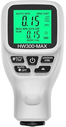 Coating Thickness Gauge - Precision Film Detector, Digital Layer Meter | Automotive Body Thickness Inspection Tool, Professional Workshop Device for Vehicle Furniture Bicycle Frame Locker Shed Swing