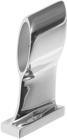 IDEANATEGRATE Boat Railing Base Mounts Handrail Brackets 316 Stainless Steel with High Hardness and Deformation Resistance for Indoor and Cabin Handrails
