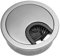 Mprofi MT® Passacavi per Scrivania-Organizzatore per Mobili per Ufficio-Passacavi in Metallo-Organizzatore per Scrivania-Scatola Cavi-Tappo Passacavi Per Scrivania-Uscita Cavi-Inox Ø60mm