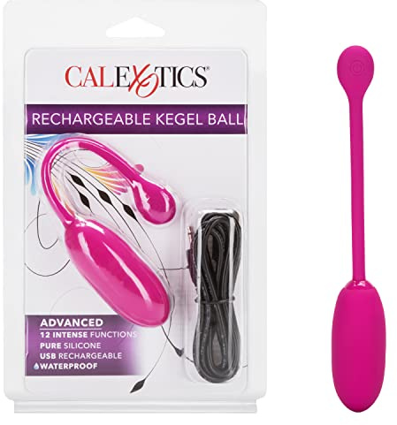 CalExotics - Kegel Balls Wiederaufladbarer Liebeskugeln - Rosa, 1 Stück