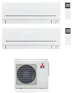 Climatizzatore DualSplit mod. MXZ-2F42VF + MSZ-AP25VGK + MSZ-AP25VGK classe A+++/A++