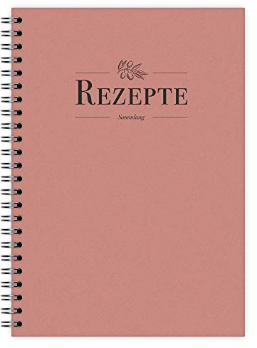 etmamu 742 Rezeptbuch A5, 102 Seiten, zum Selber Schreiben | DIY Kochen