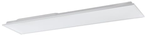 EGLO connect.z Smart-Home LED Panel Herrora-Z, Deckenlampe L 120 cm, ZigBee, App und Sprachsteuerung Alexa, Lichtfarbe einstellbar (warmweiß-kaltweiß), dimmbar