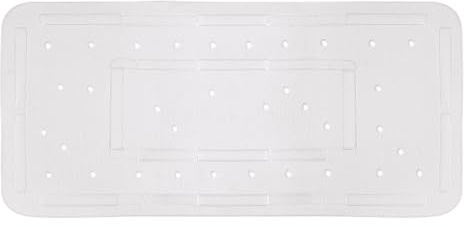 Kleine Wolke Wanneneinlage Softy Schneeweiß 36 x 80 cm | Maschinenwaschbar