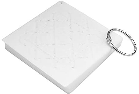 Trisoye 36Pcs Mandala Malvorlagen Perfekt für DIY Rock Malerei Kunst Leinwand HolzmöBel Karten Malerei