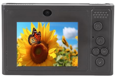 ARTOCT Fotocamera digitale 48MP 1080P HD Multi Zoom autofocus mirrorless fotocamera con schermo da 2,4 pollici per fotografia di viaggio (nero)