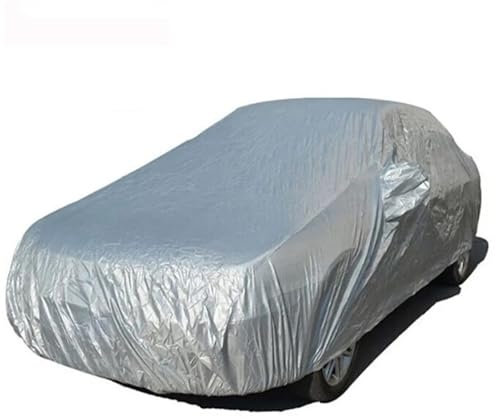 CVPX Auto Abdeckplane Vollgarage Autoabdeckung für Limousine, LKW, SUV, UTV, wasserdicht, staubdicht, UV-Schutz, S/M/L/XL Autohülle Autoplane(XXL)