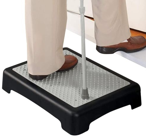 Taburetes Escalón para Personas Mayores | Resistente Uso Intensivo - Escalera Portátil Resistente 180 kg Capacidad para Interior Exterior Cocina Baño Hogar Ejercicio y Apoyo para Mayores